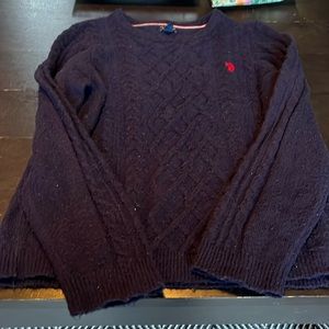 Polo sweater in GUC. Blue. Classic. Large